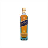 Bottle of Johnnie Walker Blue Label.
