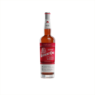 Bottle of Kentucky Owl Takumi Edition.