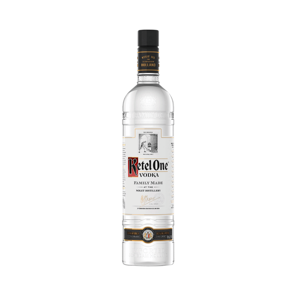Bottle of Ketel One Vodka.