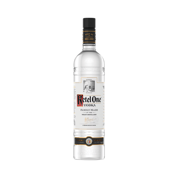 Bottle of Ketel One Vodka.