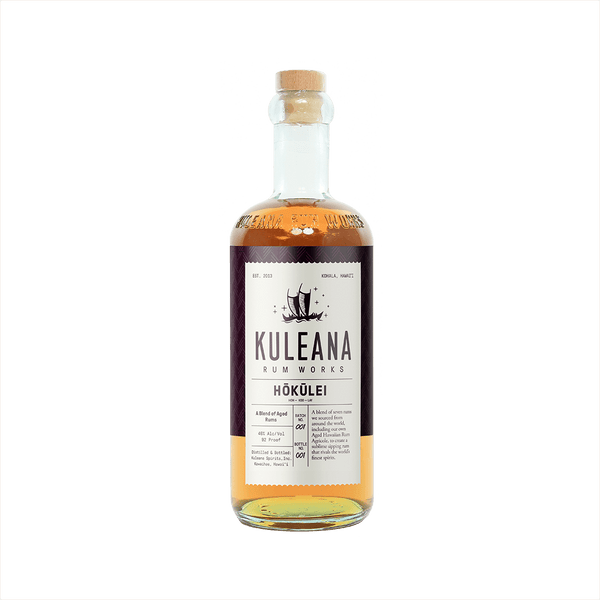 Bottle Kuleana Hokulei Aged Rum.