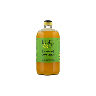 Bottle of Liber & Co. Pineapple Gum Syrup. product image