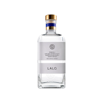 Bottle of Lalo Tequila Blanco.