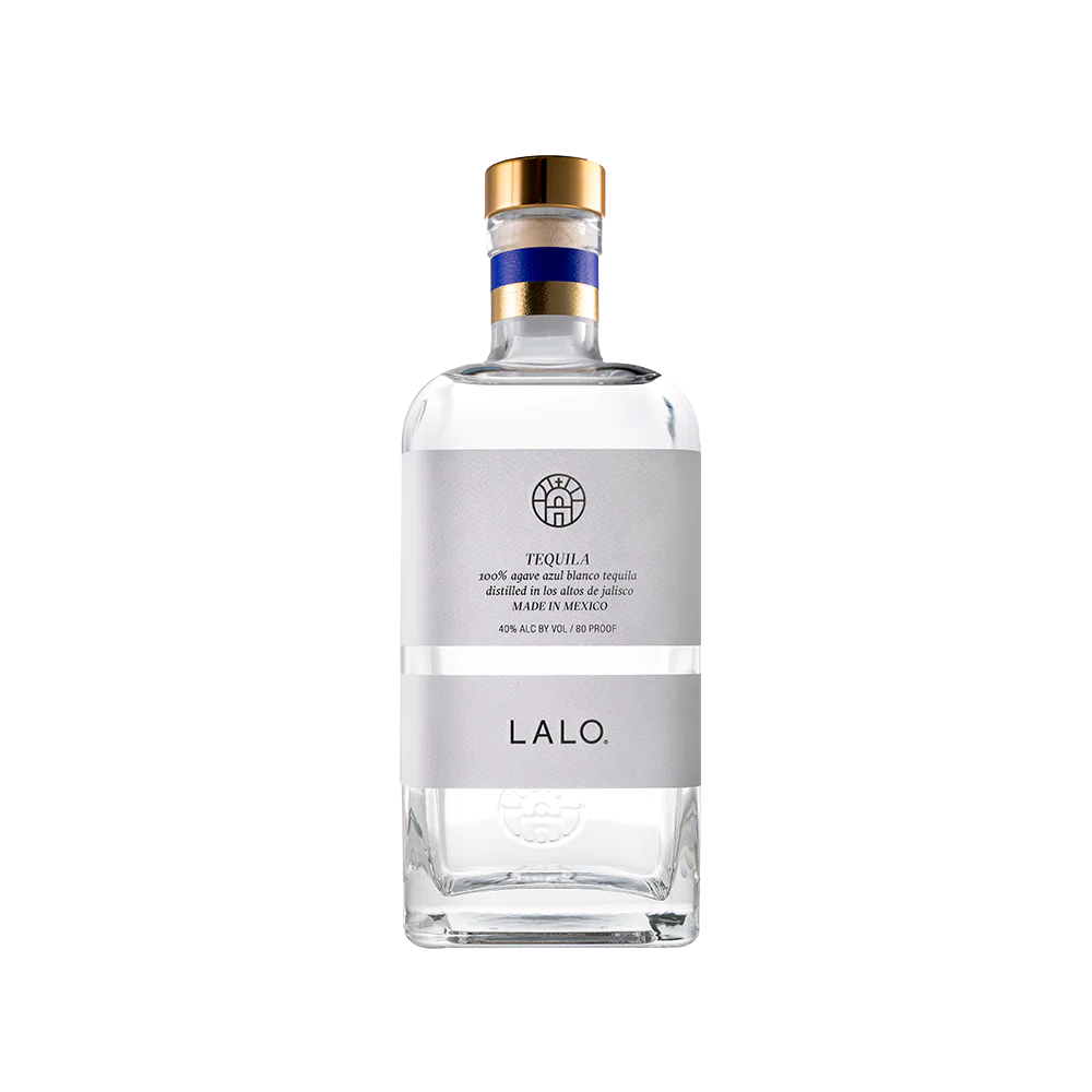 Bottle of Lalo Tequila Blanco.