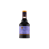 Bottle of Liber Marion Blackberry Syrup on a white background