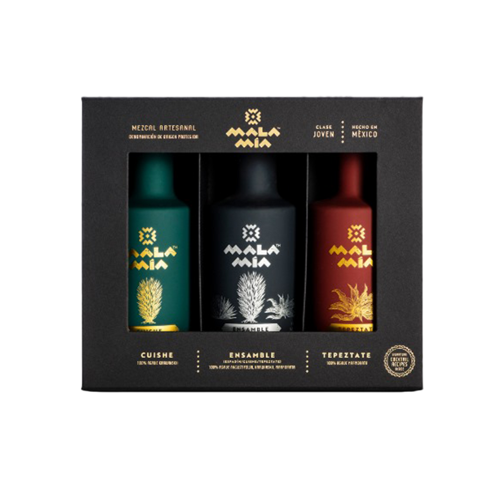 Mala Mia Mezcal 200ml Variety Pack.