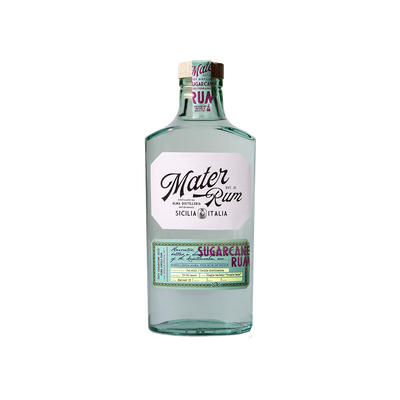 Bottle of Bottle of Mater Sicilian Sugarcane Rum Purple Cane Batch 1.