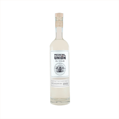 Bottle of Mezcal Unión El Viejo.