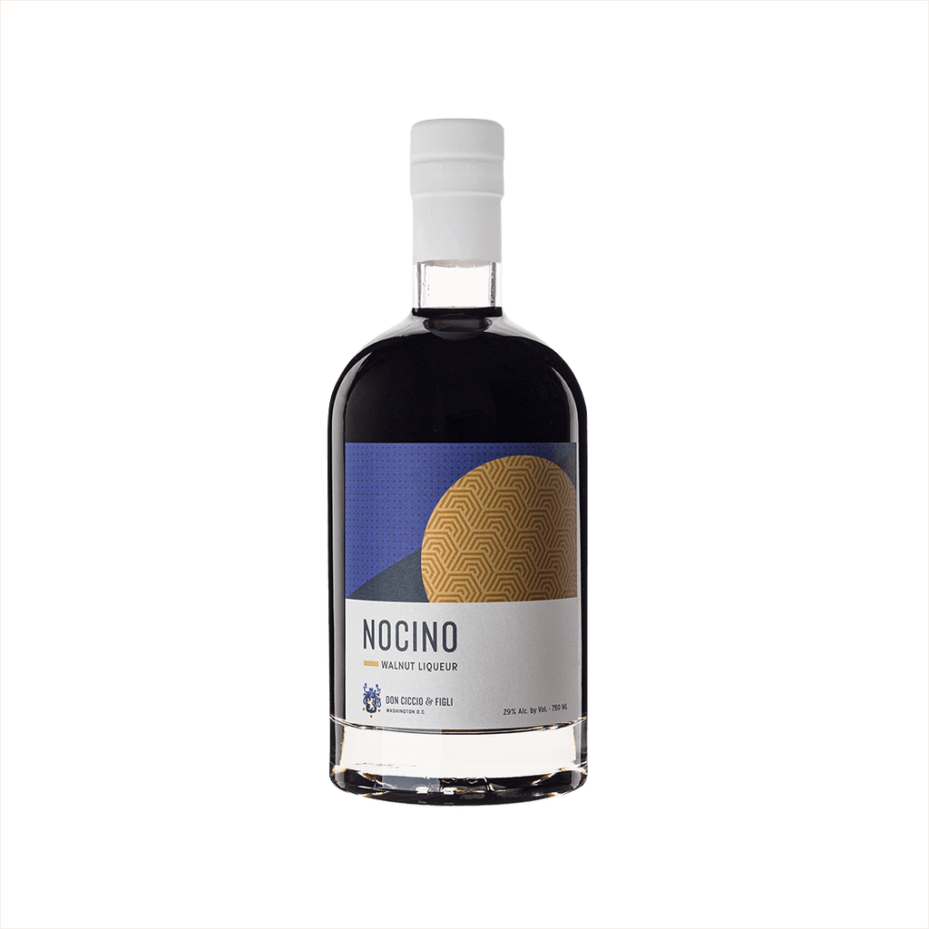 Bottle of Don Ciccio & Figli Nocino Walnut Liqueur.