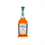 Bottle of Old Forester 1920 Bourbon.