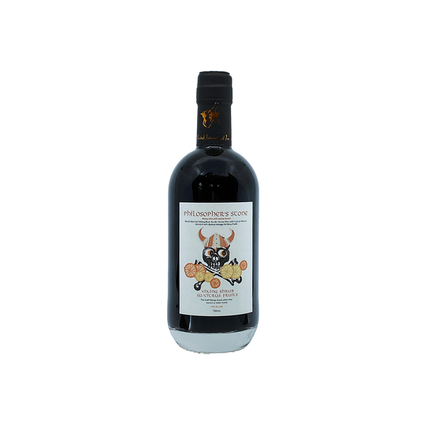 Bottle of Dansk Mjod Philosopher's Stone Viking Shrub Citrus Edition.