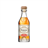 A bottle of Pierre Ferrand Original Formula 1840 Cognac with a white and gold label, indicating its premium quality.