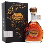 Bottle of Ferrand S.D.A. Selection Des Anges Cognac next to box that it comes in.