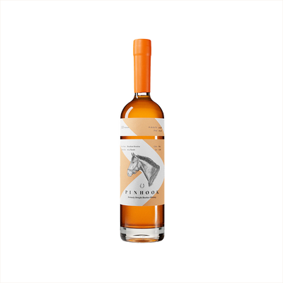 Bottle of Pinhook Kentucky Straight Bourbon Whiskey.