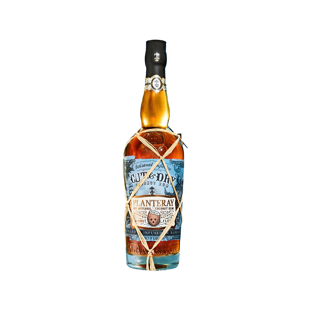 Bottle of Planteray Cut & Dry Coconut Rum.