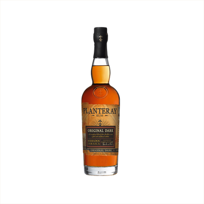 Bottle of Planteray Original Dark Barbados Jamaica Rum - formerly Plantation