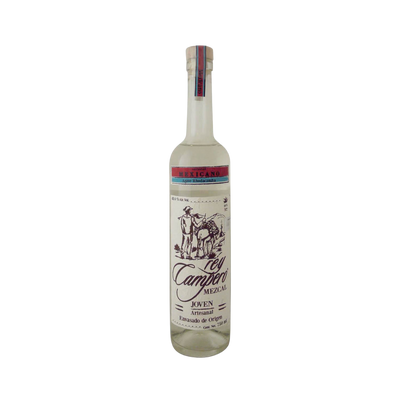 Bottle of Rey Campero Mexicano Mezcal.