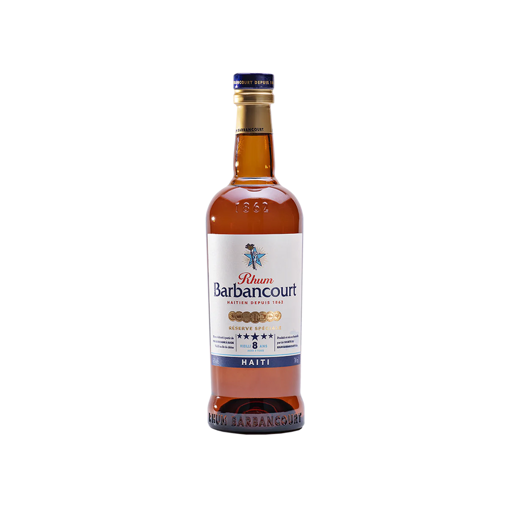 Bottle of Rhum Barbancourt 5 Star 8 Year Old Rum.