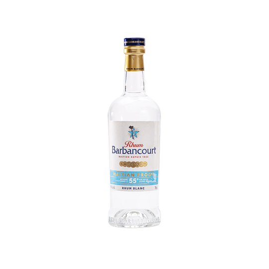 Rhum Barbancourt Haitian Proof White Rum 110 Proof