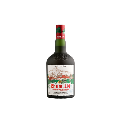 Bottle of Rhum J.M Terroir Volcanique Rum.
