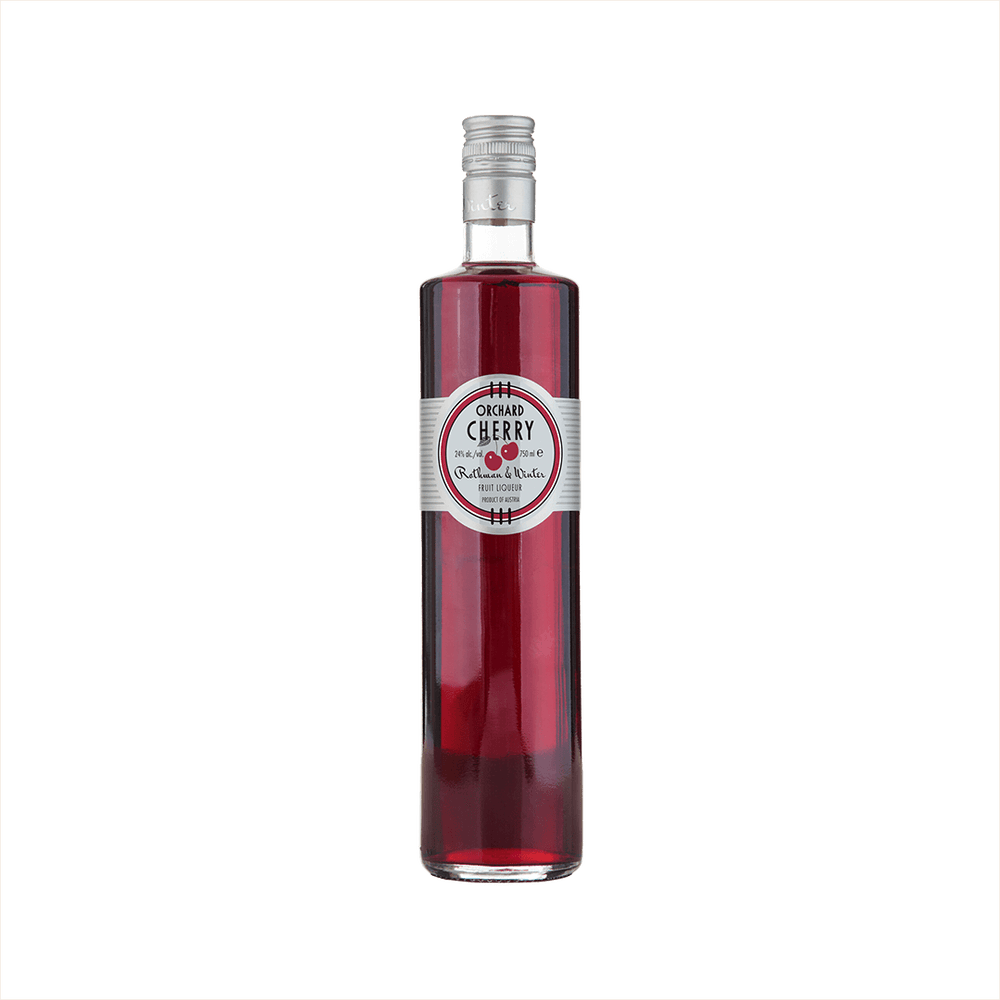 Bottle of Rothman & Winter Orchard Cherry Liqueur.