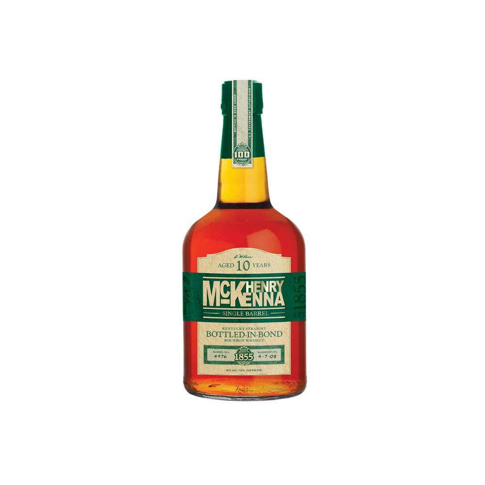 Bottle Image for Henry McKenna 10 Year Single Barrel Bottled in Bond Bourbon