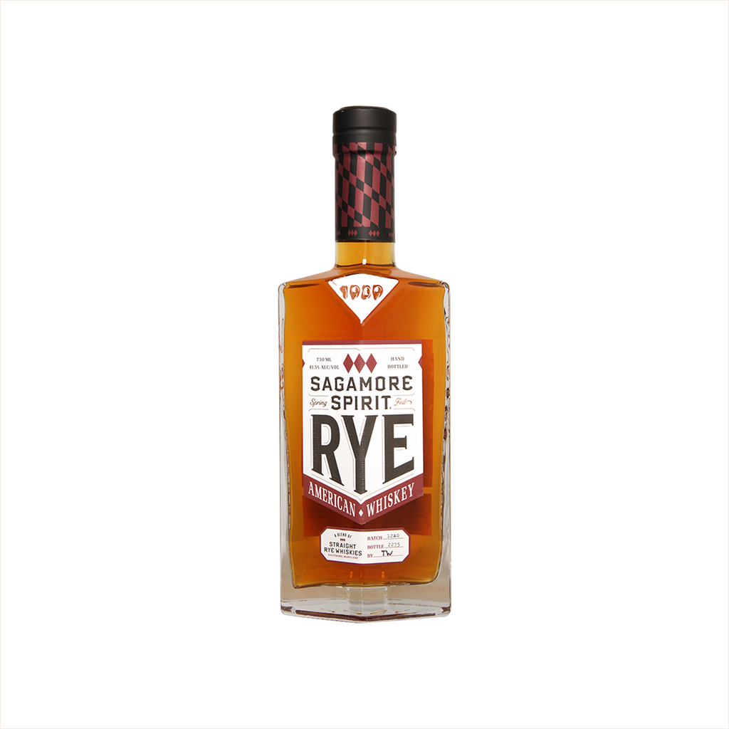 Bottle of Sagamore Spirit Rye Whiskey.