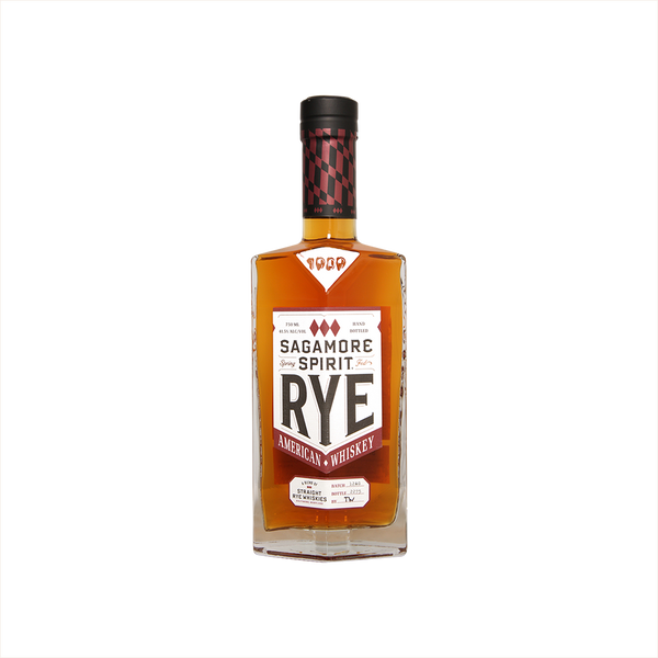 Bottle of Sagamore Spirit Rye Whiskey.