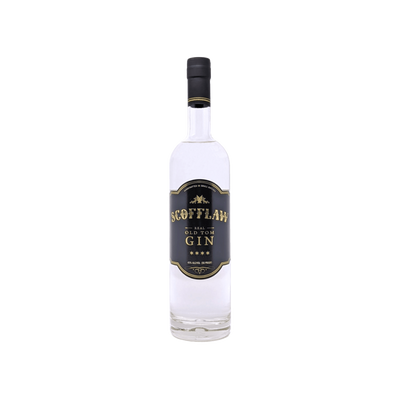 Bottle of Scofflaw Old Tom Gin.