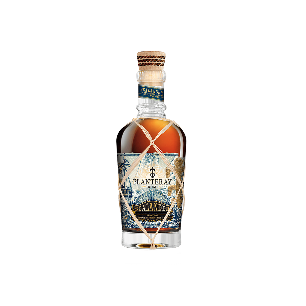 Bottle of Planteray Sealander Rum.