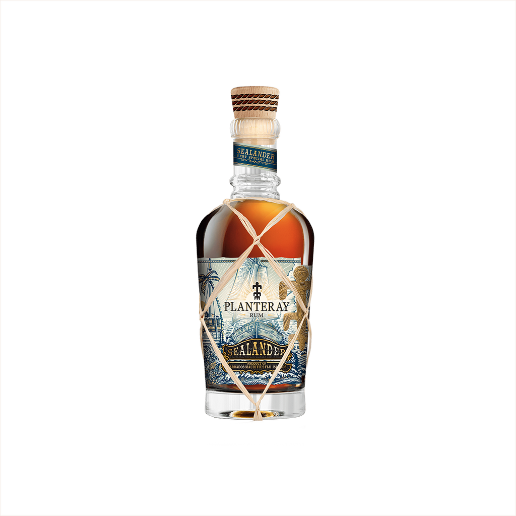 Bottle of Planteray Sealander Rum.