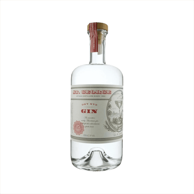 Bottle of St. George Dry Rye Gin.
