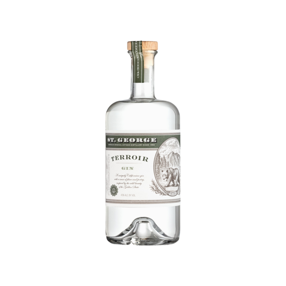 Bottle of St. George Terroir Gin.