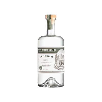 Bottle of St. George Terroir Gin.