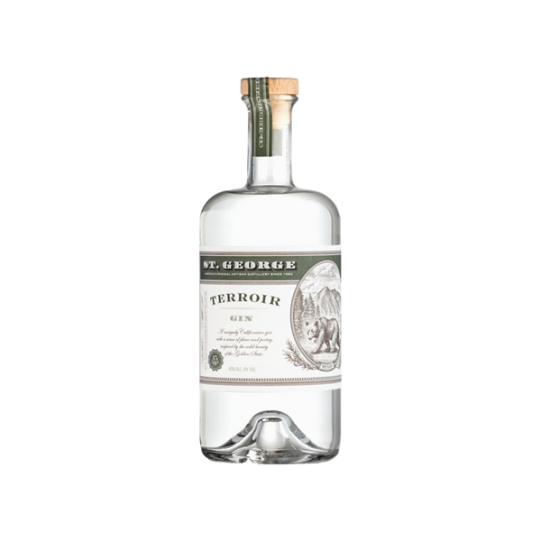 Bottle of St. George Terroir Gin.