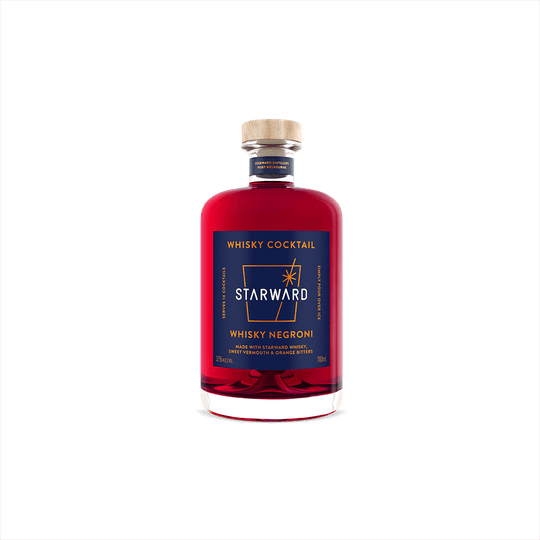 Starward Whisky Negroni Cocktail