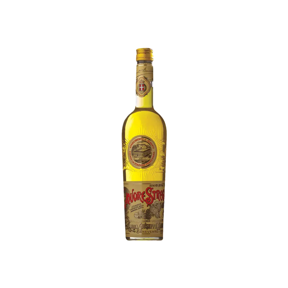 Bottle of Strega Liquore.