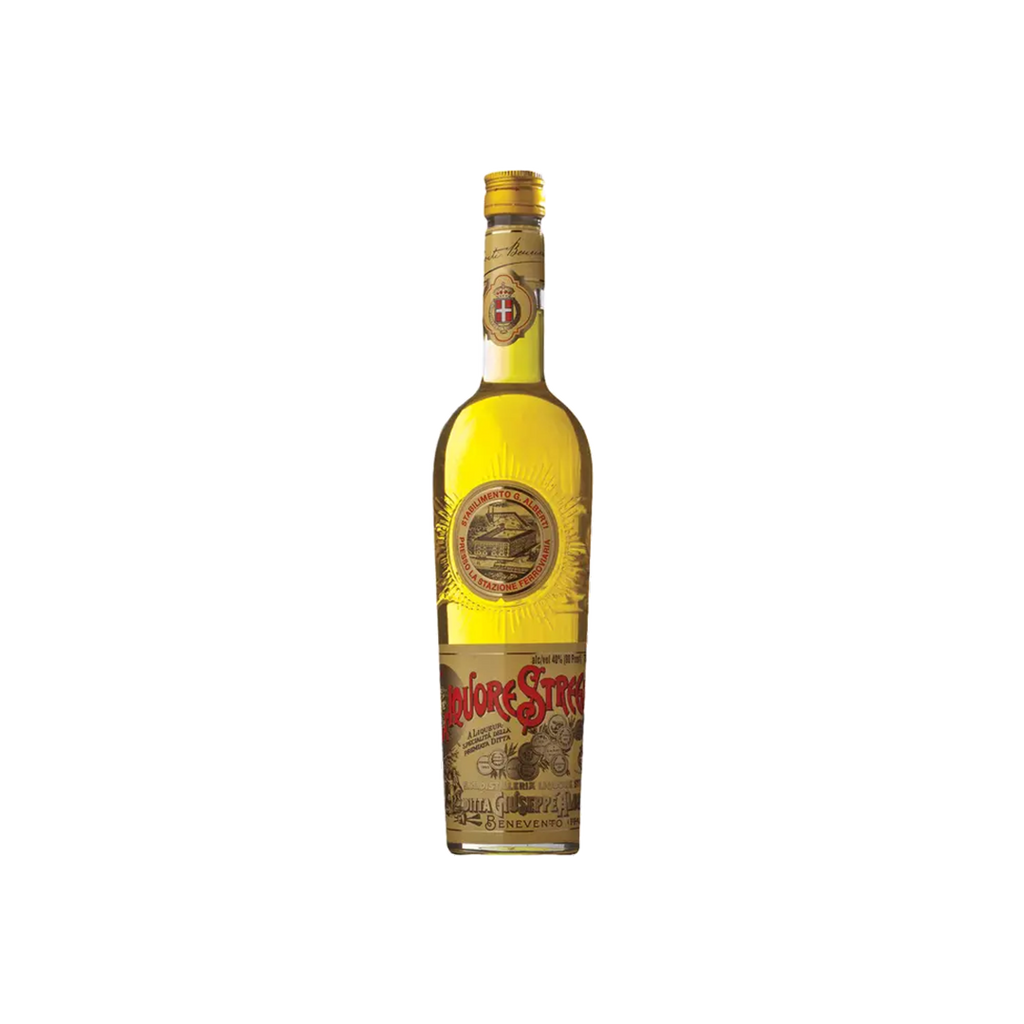 Bottle of Strega Liquore.
