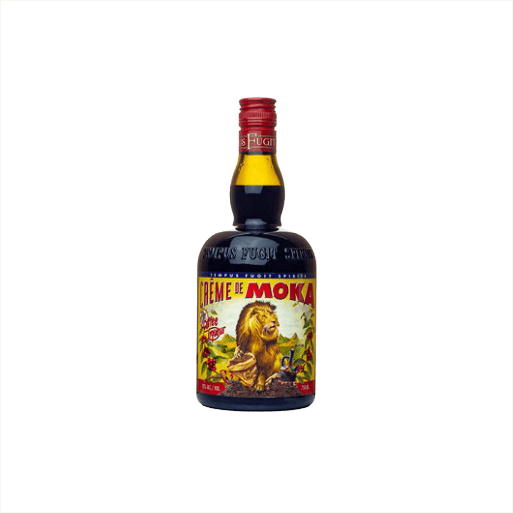 Bottle of Tempus Fugit Creme de Moka.