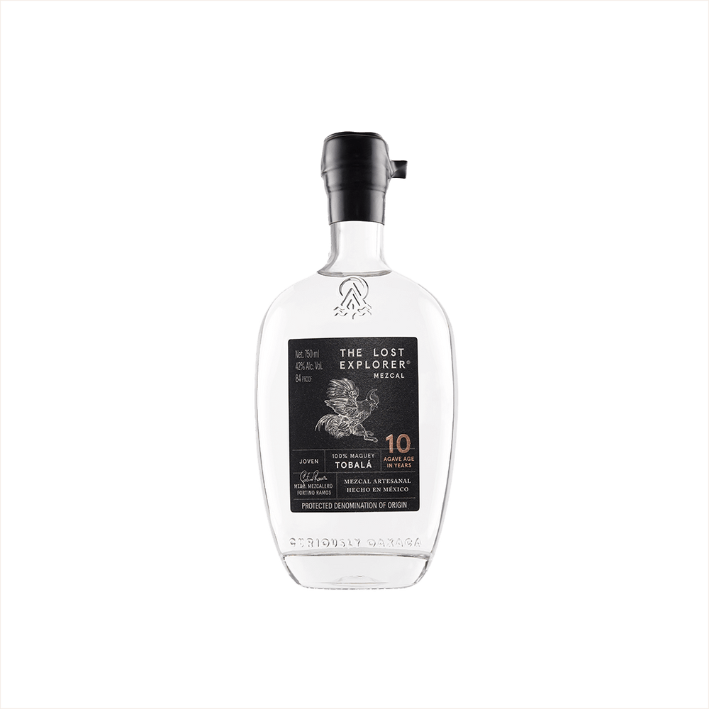 Bottle of The Lost Explorer Tobala Mezcal - 750ml.