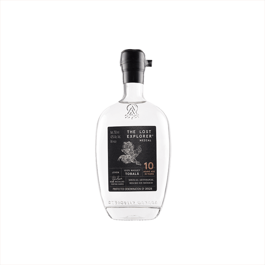 Bottle of The Lost Explorer Tobala Mezcal - 750ml.