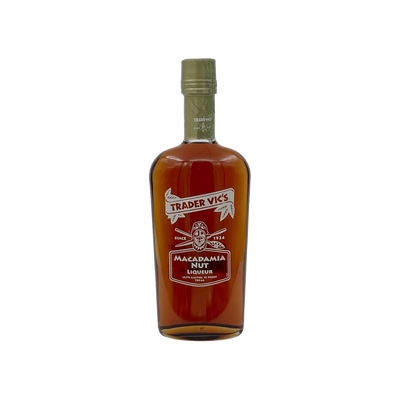 Bottle of Trader Vic's Macadamia Nut Liqueur on a white background product image
