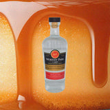 Bottle Image for Worthy Park 9th Floor Cane Juice Rum Special Selection on a macro close-up of custard with a caramel glaze