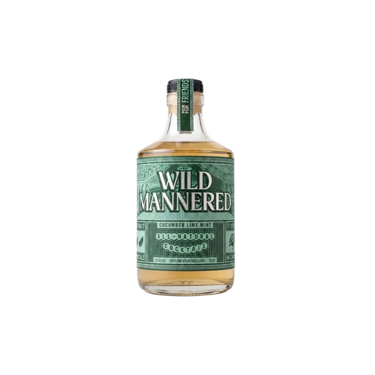 Wild Mannered Cucumber Lime Mint All-Natural Cocktail