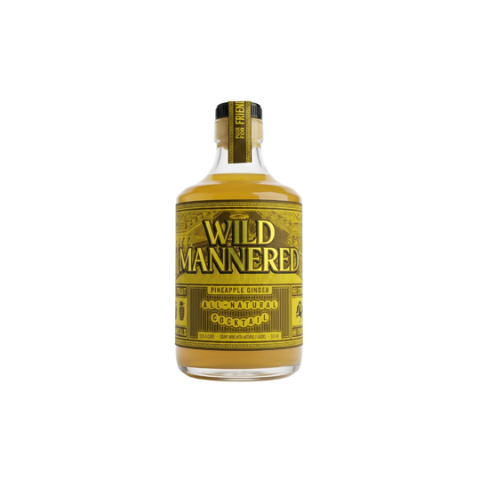 Wild Mannered Pineapple Ginger All-Natural Cocktail