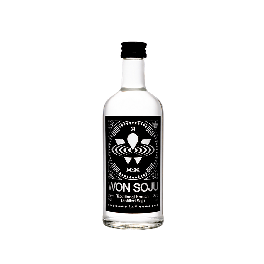 Bottle of Won Soju.