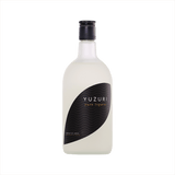Bottle of Yuzuri Yuzu Liqueur.