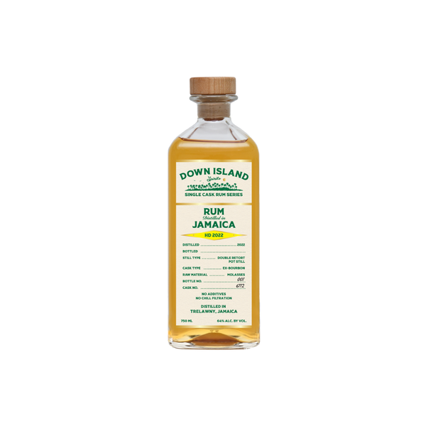 Bottle Image for Down Island Spirits Jamaica HD 2022 Rum