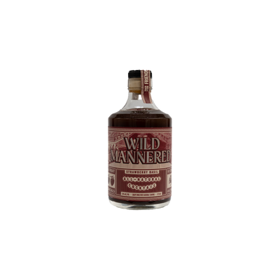 Bottle Image for Wild Mannered Strawberry Basil All-Natural Cocktail product image