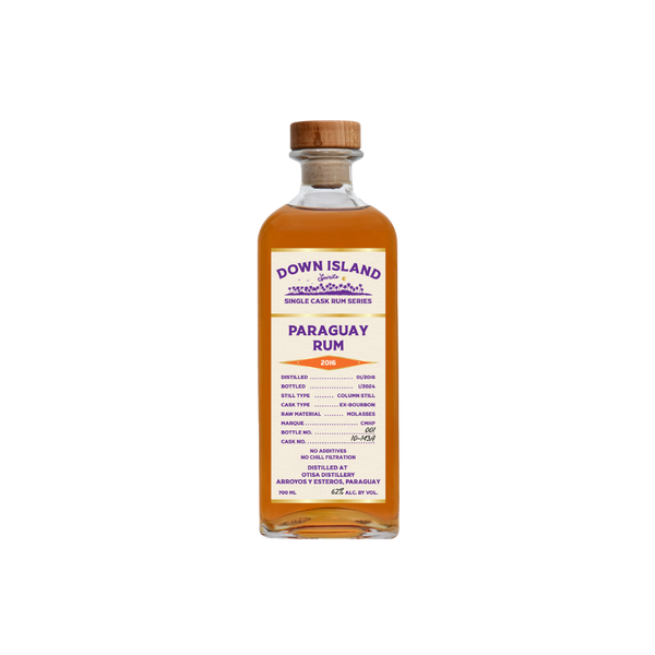 Bottle Image for Down Island Spirits Paraguay 2016 Rum
